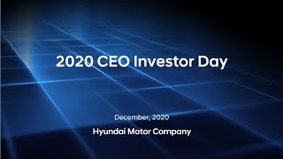 2020 CEO Investor Day