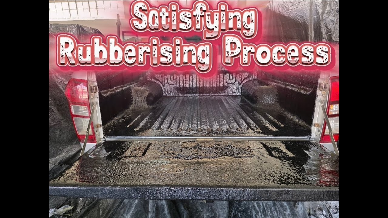 Complete process of Bakkie Rubberising! Your Bakkie's Tough New Skin ...