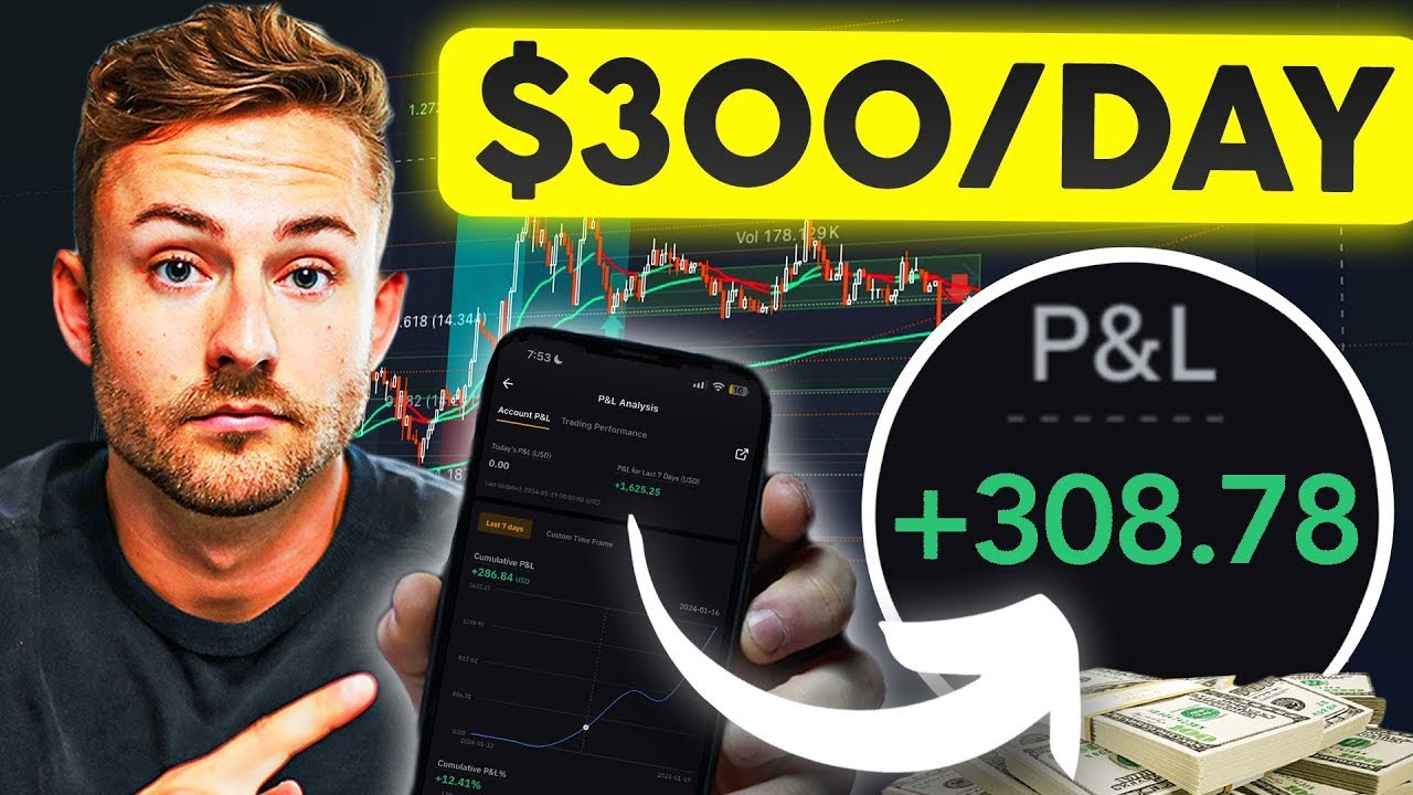 How To Make 300 Per Day TRADING Crypto in 2024 100x Strategy