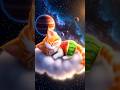 Melon Kitty Sleeping in Space 🌌💤 #cat #cute #shorts #shortsfeed