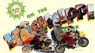 We rode our Honda Monkeys 400 miles to the Mississippi's Great River Road #4k
