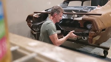 Trunk Pan install part II, Prep work 71 camaro project