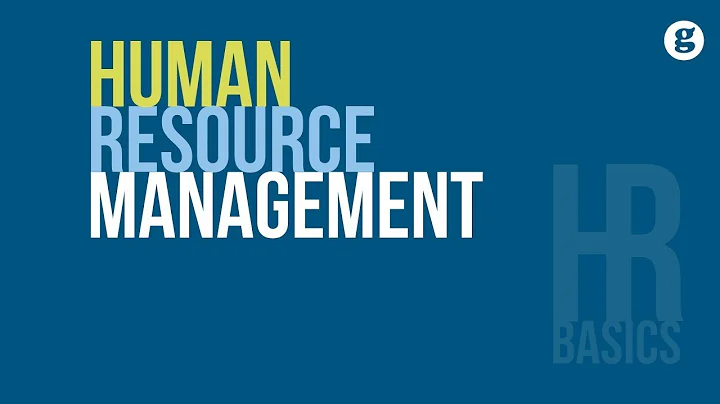 HR Basics: Human Resource Management - DayDayNews