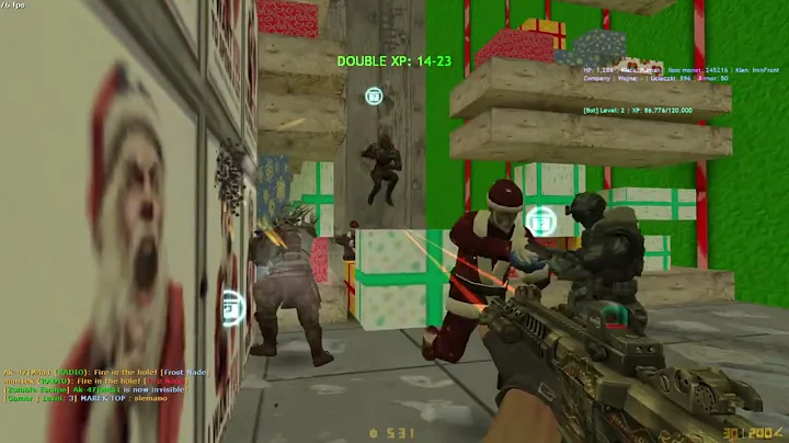 Zombie Escape/Plague CS 1.6 [CSO GUNS] [Free VIP] [DBL EXP] ze_santanissation_dp