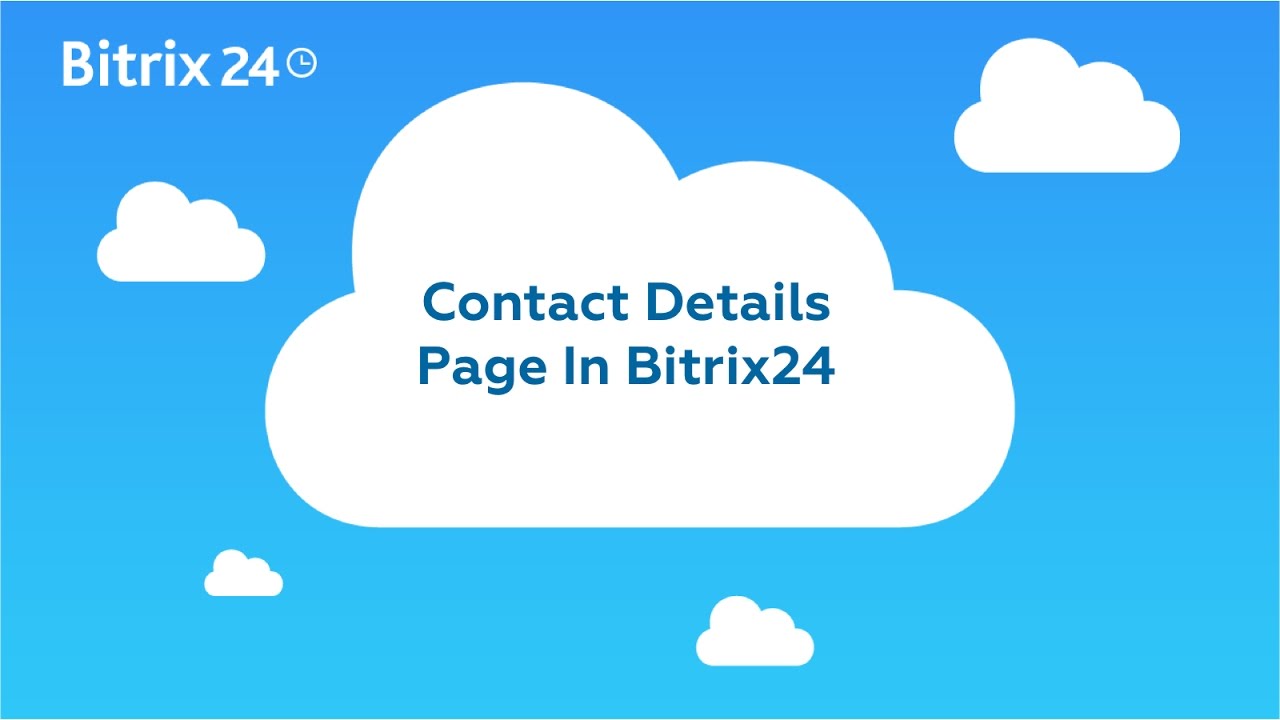 bitrix24 vs hubspot Contact details page
