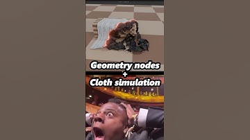 Blender 4.3 Burning paper simulation experiment by Shahzod Boyhonov