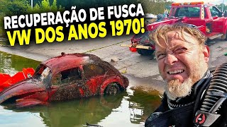 Fusca dos anos 70 é encontrado após 50 anos submerso!