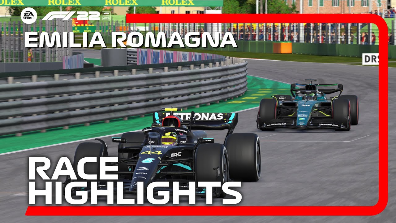 Race Highlights | 2023 Emilia Romagna Grand Prix | F1 22 Career Mode ...
