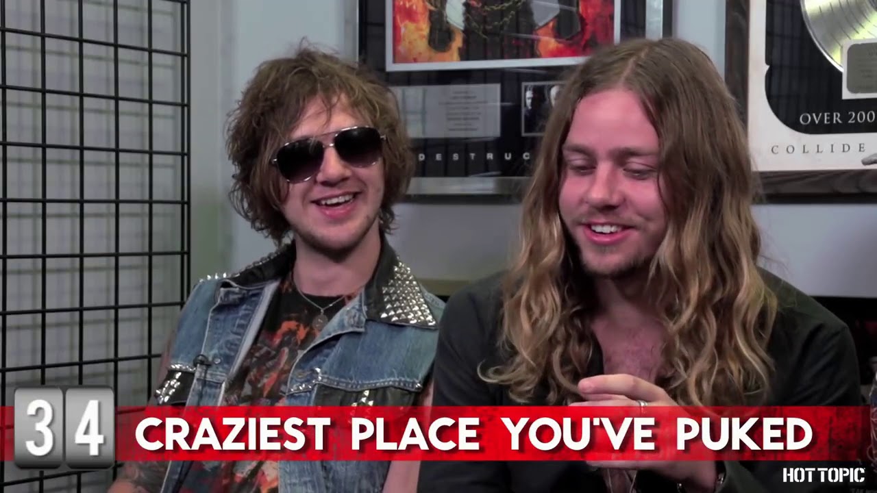 The Struts being adorable