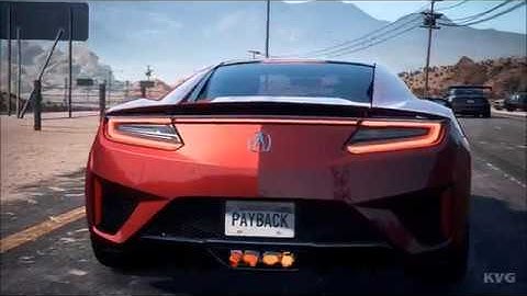 Need For Speed: Payback - Acura NSX - Test Drive Gameplay (PC HD) [1080p60FPS]