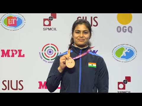 Shooting World Cup: Olympian shooter Manu Bhaker bags 25m pistol bronze medal in ISSF
