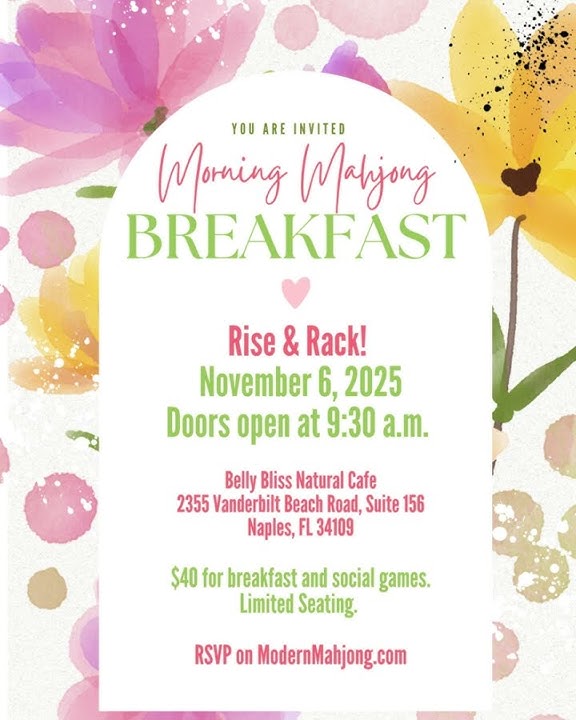 Best Practices, Rules, Etiquette for Mahjong. Today's Daily Talk of the Tiles for October 19, 2025.