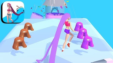 Hair Rush ​​​- All Levels Gameplay Android,ios (Levels 8-12)