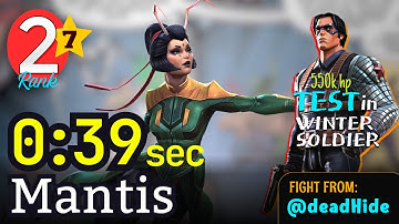 7* Rank2 Mantis 39 seconds, No-boost [Fight from: @deadHide ] Test in ROL #mantis