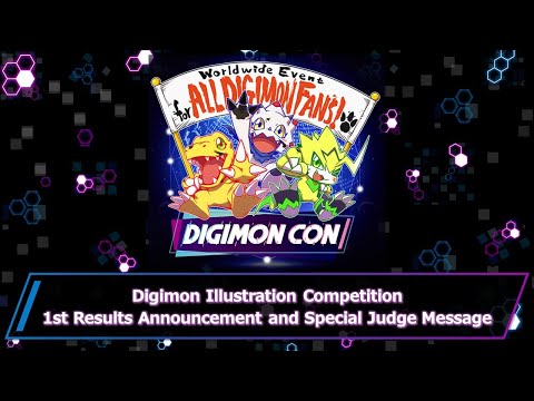 DIGIMON CON DIC 1st Results Announcement and Special Judge Message 《English ver.》