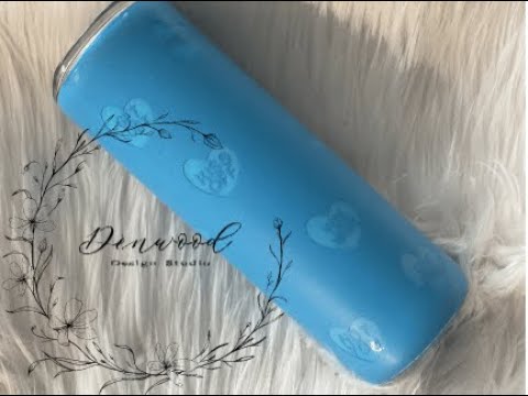 SUBLIMATION TUTORIAL: How to sublimate GLOW in the DARK tumblers -  HALLOWEEN STYLE! 