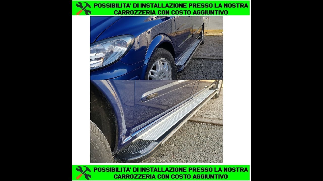 Pedali In Acciaio Per Mercedes Vito/Viano 2011-2016 – Eleganti E Antiscivolo, Montaggio Facile