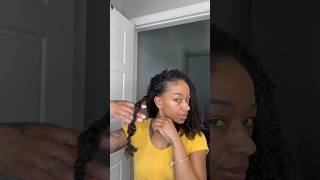 How to stretch ur natural hair | 3 ways to stretch hair #shorts #naturalhair