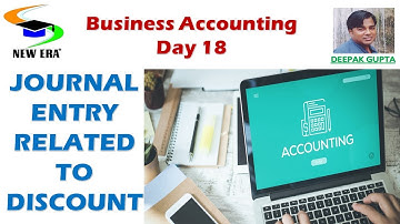 Business Accounting Day-18 By Deepak Gupta