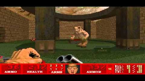 [doom2] Hell Revealed MAP04 "The Garden Terminal" UV-max speedrun in 1:44