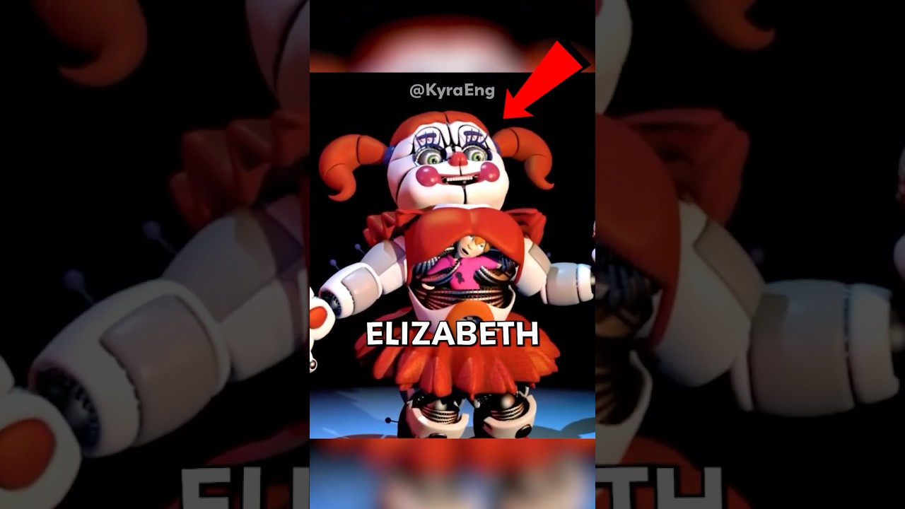 If Elizabeth AWOKE inside Circus Baby... 🍦💀 #fnaf