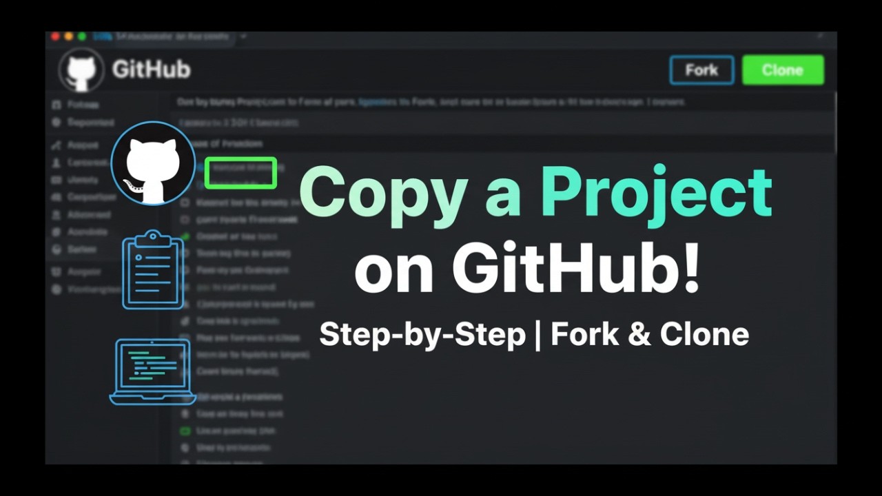 How to Copy a Project on GitHub (Step-by-Step Tutorial) - YouTube