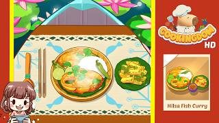 Cookingdom Level 186 Hilsa Fish Curry Solution Walkthrough