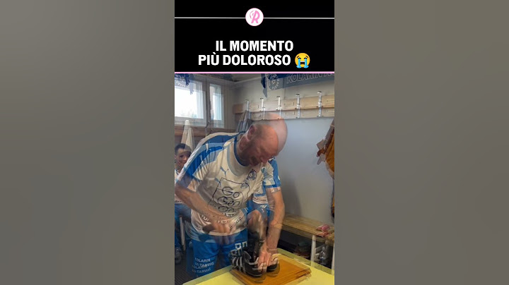 Quando realizzi che il calcio non sarà più parte della tua vita è sempre un colpo al cuore 💔