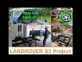 8 - Land Rover Series 3 Project, Rear tub goes on