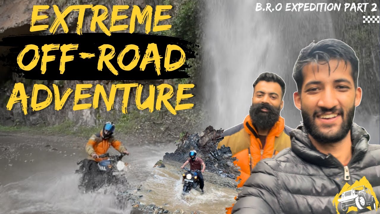 Extreme off-roading with Hunter 350 | Aaj to Bike Pani me Gyi | Extreme Adventure