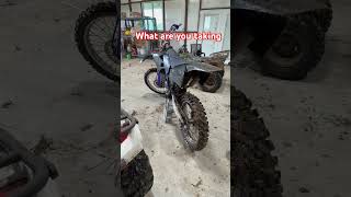 What are you taking #bruteforce #yz125 #bayou250