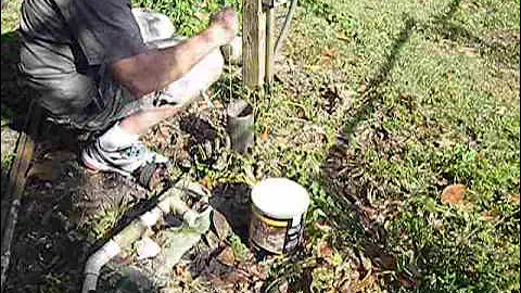 Installing an Amish Well Pump Part # 1