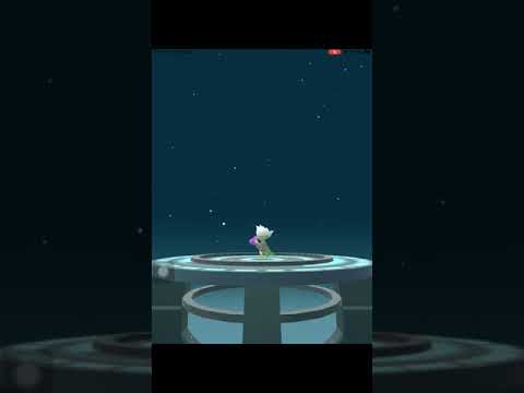 第一顆神奧石進化色違毒薔薇 Pokemon Go 精靈寶可夢 - YouTube