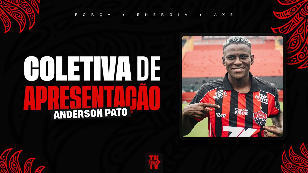 COLETIVA AO VIVO | APRESENTAÇÃO DE ANDERSON PATO