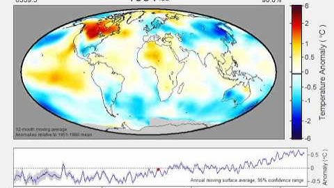 Land + Ocean Average Temperature Annual Anomaly