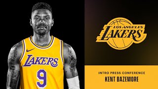 Intro Press Conference: Kent Bazemore (8\/9\/21)