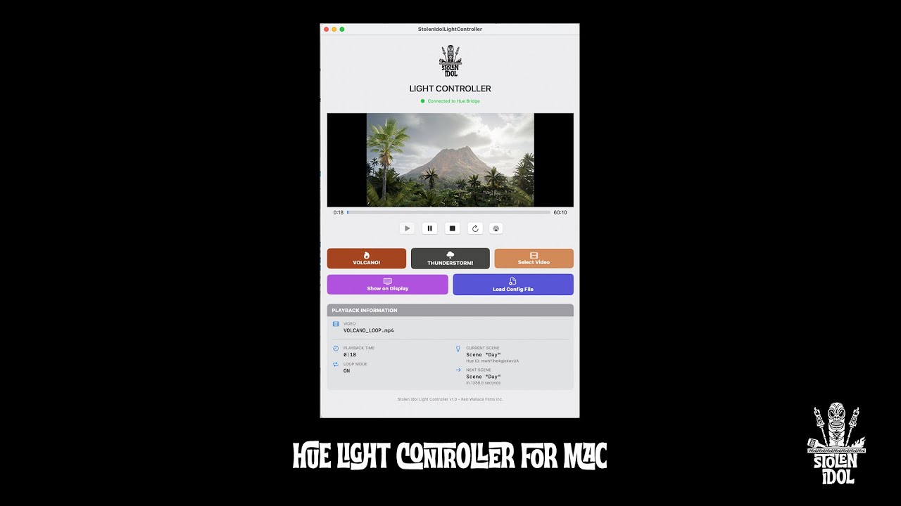 Config and Light Controller Demo - YouTube