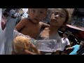 Philippines Homeless tramp and children, Help them 菲律宾的流浪汉与小孩