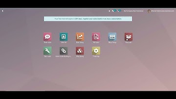 Quản lý sản xuất với Odoo ERP
