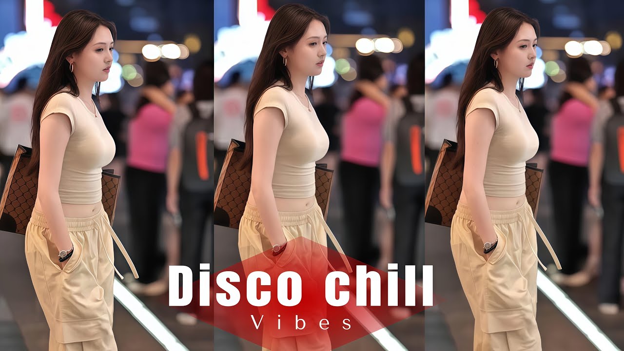 Disco Chill Music | Beautiful Girl Walking in the City