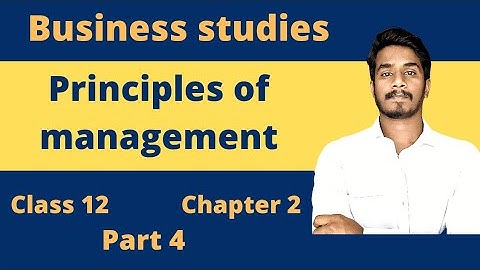 principles of management class 12 | Business studies | chapter 2