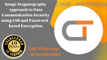 Image Steganography Approach to Data Communication Security using LSB and Password-based Encryption