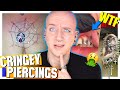 CRINGEY Piercing Fails That Make Me GAG! | Roly Reacts