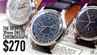 The Best 39mm Gentlemen’s $270 Chronograph Dress Watch: Dan Henry 1937