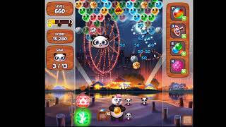 Panda Pop Level 660 NO BOOSTERS WALKTHROUGH