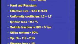 Lecture 14 Filtration (Contd)