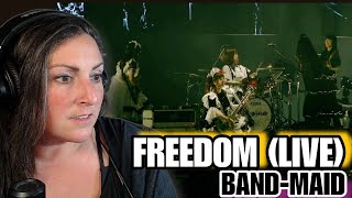 Eerste reactie | BAND-MAID / FREEDOM (Officiële livevideo)