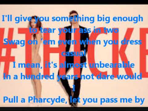 Robin Thicke - Blurred Lines ft. T.I., Pharrell (lyrics)