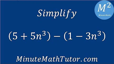 Simplify (5+5n^3)-(1-3n^3)