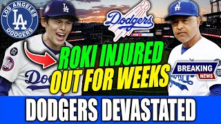 BREAKING! DODGERS FANS DEVASTATED AS ROKI SASAKI SIDELINED WITH SERIOUS INJURY!🚨😢 (DODGERS NEWS)